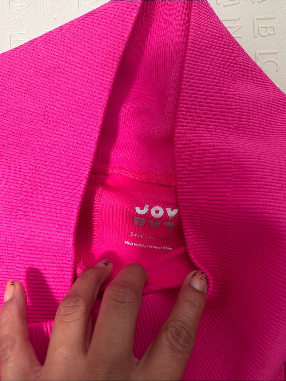 JoyLab Hot Pink Pleated Mini Skirt - Picture 2 of 5